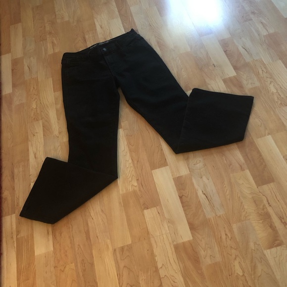 NWOT - Old Navy Mid Rise Black Boot Cut Jeans - Picture 4 of 8